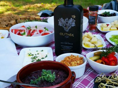 Das Endprodukt: hochwertigstes Olivenl!