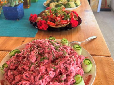 saisonal typisch korfiotisch speisen
