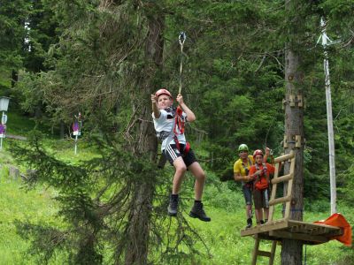 aktivurlaub fr familien sterreich lungau klettergarten